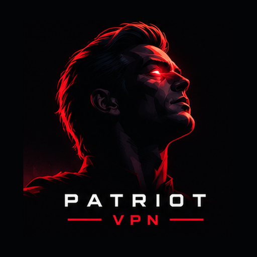 Тестовая аватарка Patriot VPN: портрет Патриота с красным глазом